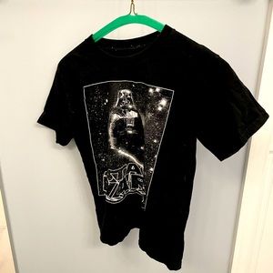 Kids Black Star Wars T-shirt